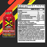 Stacker 2 Energy Shot Extra Strength Berry Flavor: 12ea - 2 Fl oz