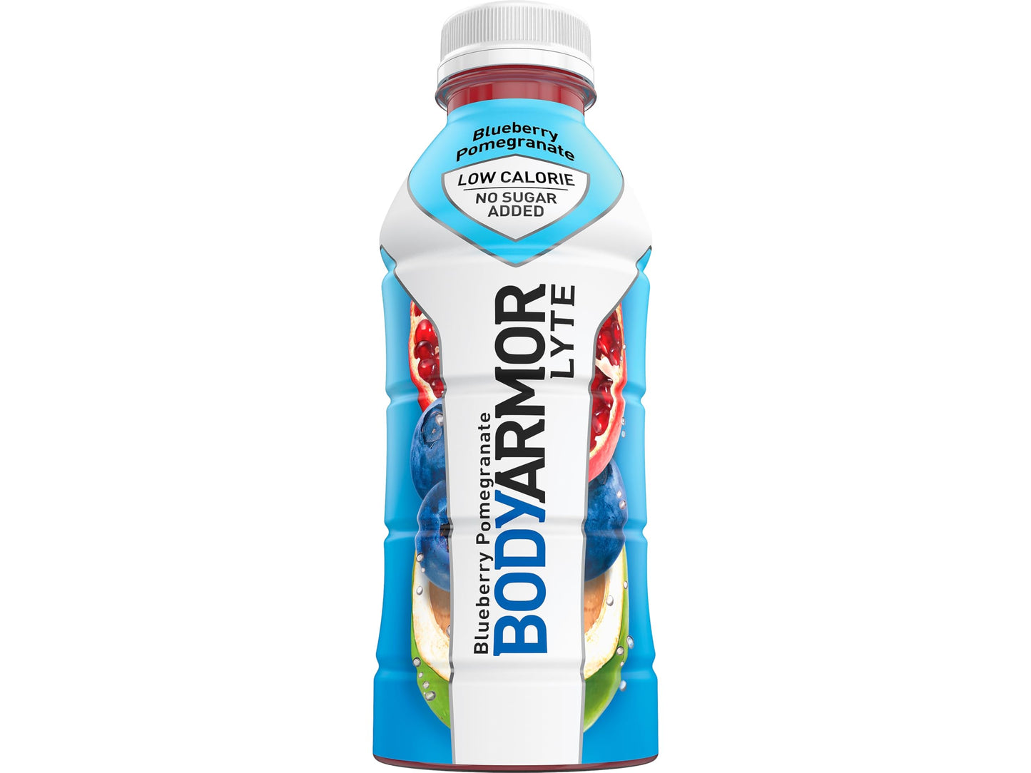 BODYARMOR Lyte Sports Drink Low-Calorie Sports Beverage, Blueberry Pomegranate, Coconut Water Hydration, Natural Flavors with Vitamins