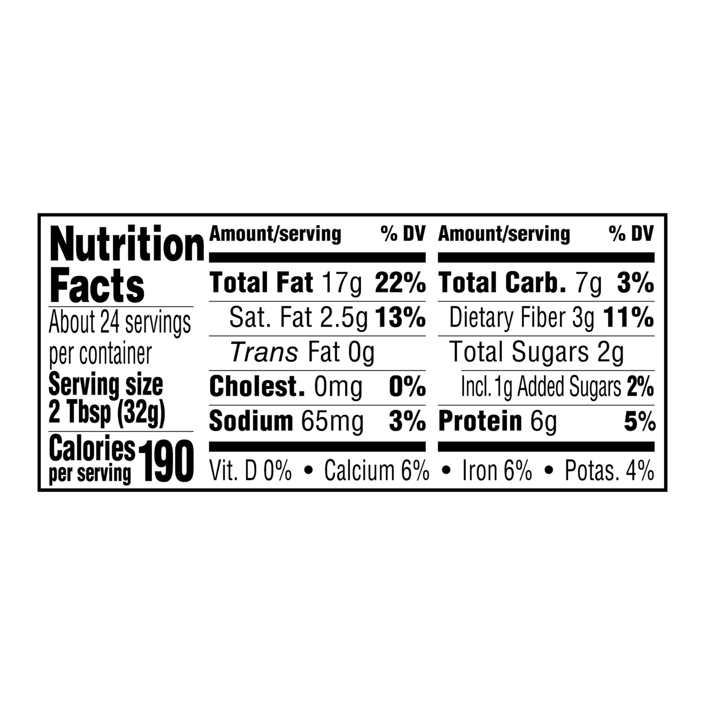 Amazon Grocery, Creamy Almond Butter, 27 Oz