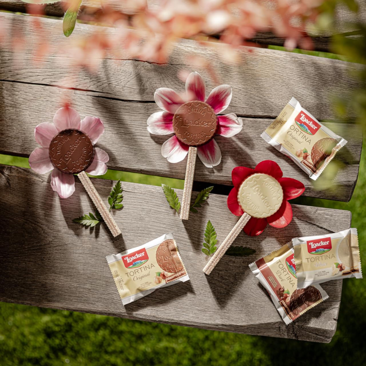 Loacker Mix Patisserie Chocolate Specialties - Individually Wrapped Assorted Premium Wafer Chocolate Specialties, Mixed Flavors - Sustainably Sourced