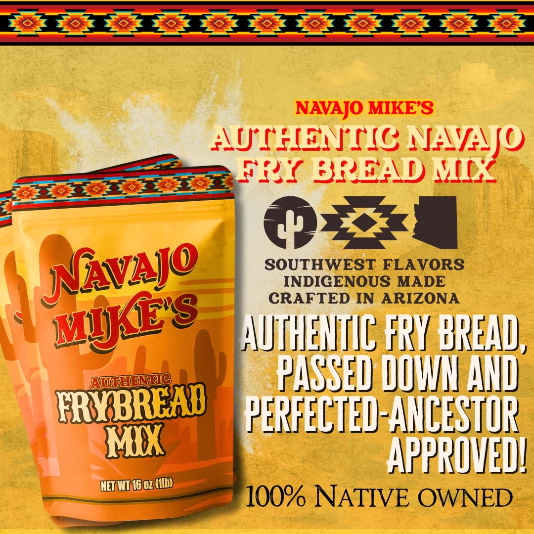 Navajo Mike's Authentic Navajo Fry Bread Mix 16oz (1lb)