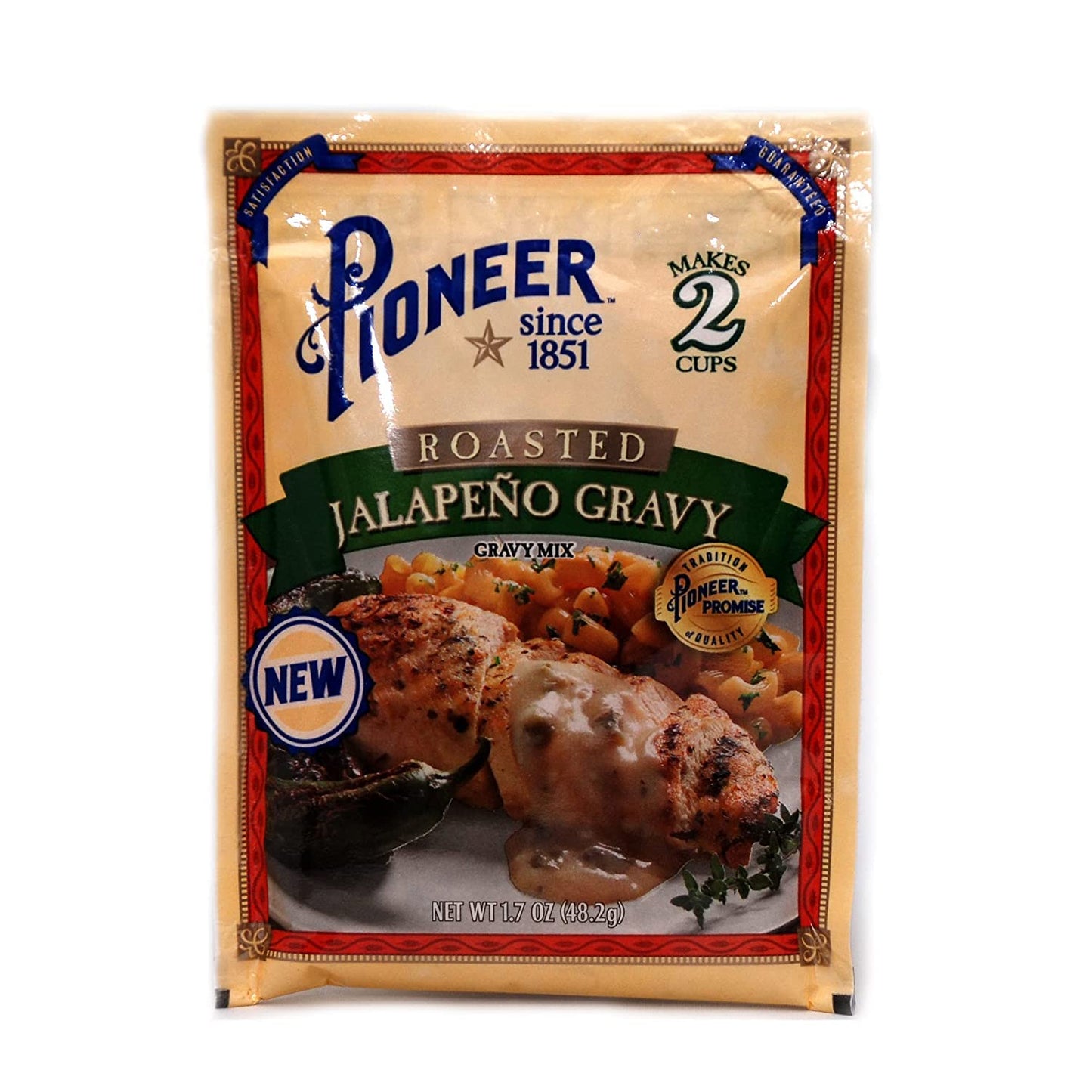 Pioneer Roasted Jalapeño Gravy Mix 1.7oz packets - bag