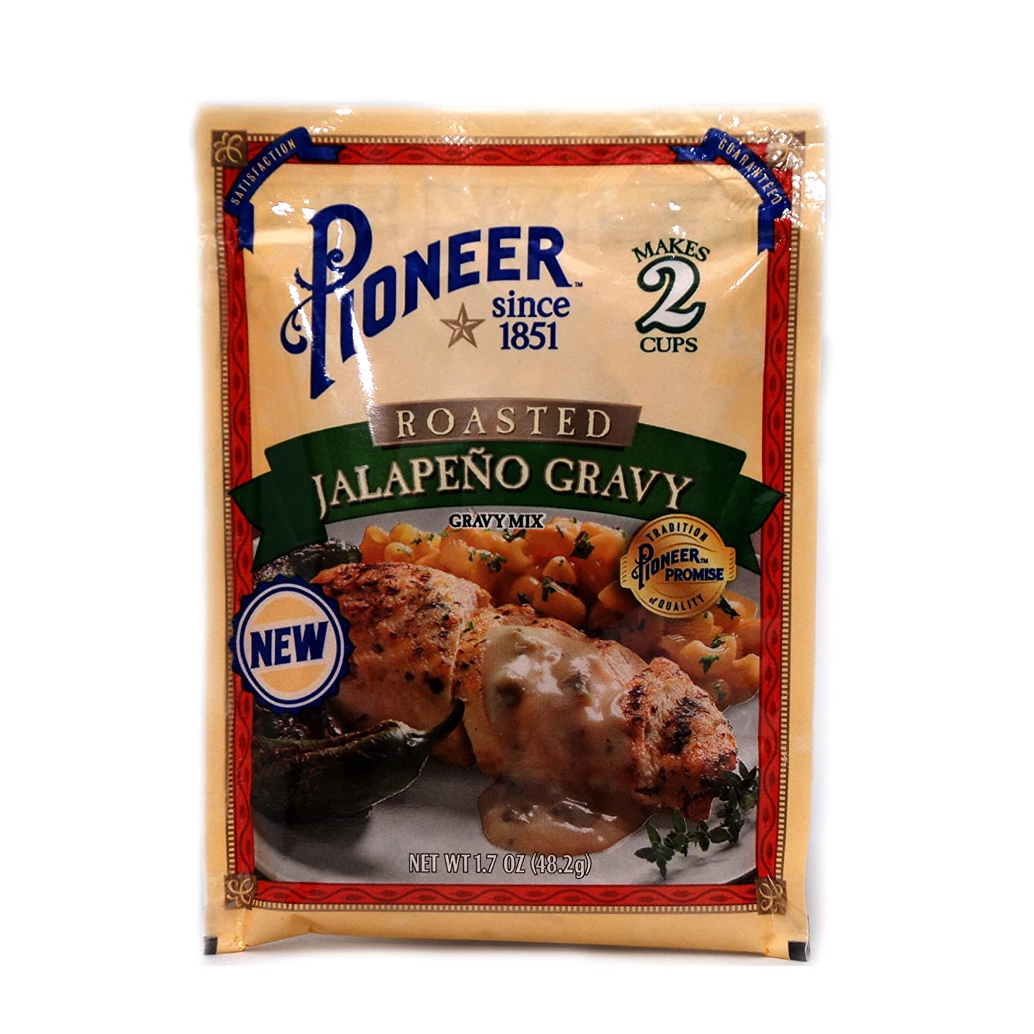 Pioneer Roasted Jalapeño Gravy Mix 1.7oz packets - bag