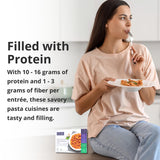 HMR Pasta Picks Entrée Pack, 6 Ready-to-Eat High Protein Meals