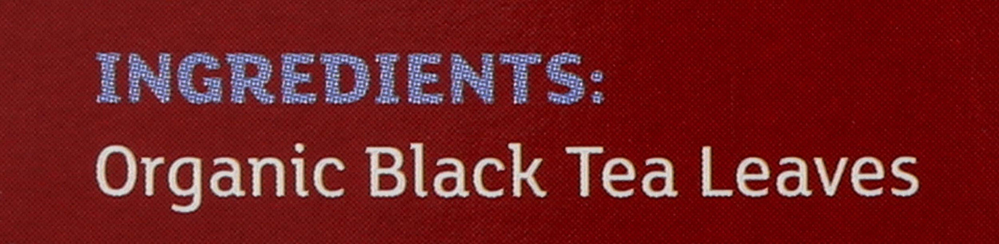 Equal Exchange Organic Black Tea, 20 Tea Black