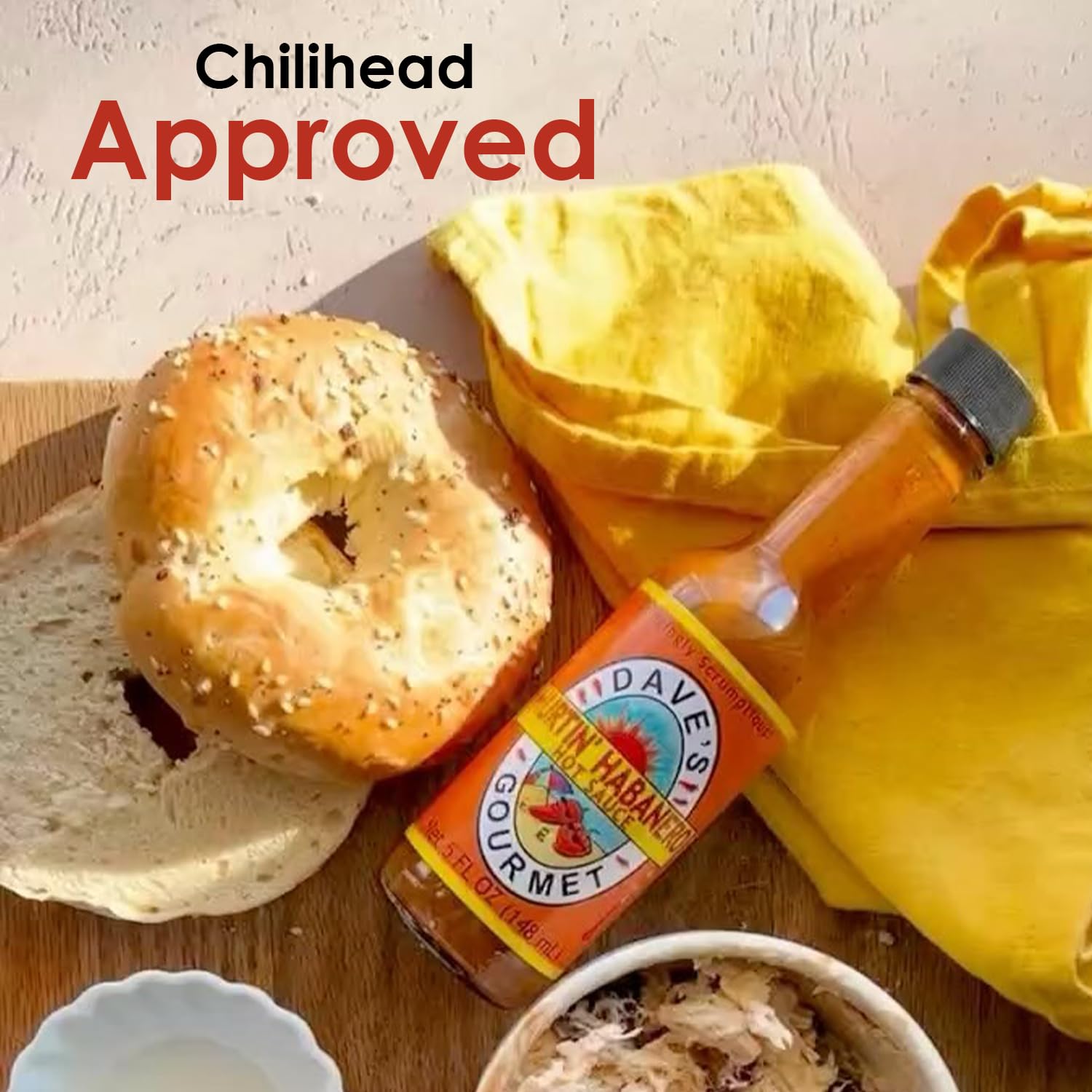 Dave's Gourmet Hurtin' Habanero Hot Sauce - Balanced Moderate Heat with Habanero, Garlic & Spices - Hot Sauce - Ideal for Grilled Meats, Eggs & More