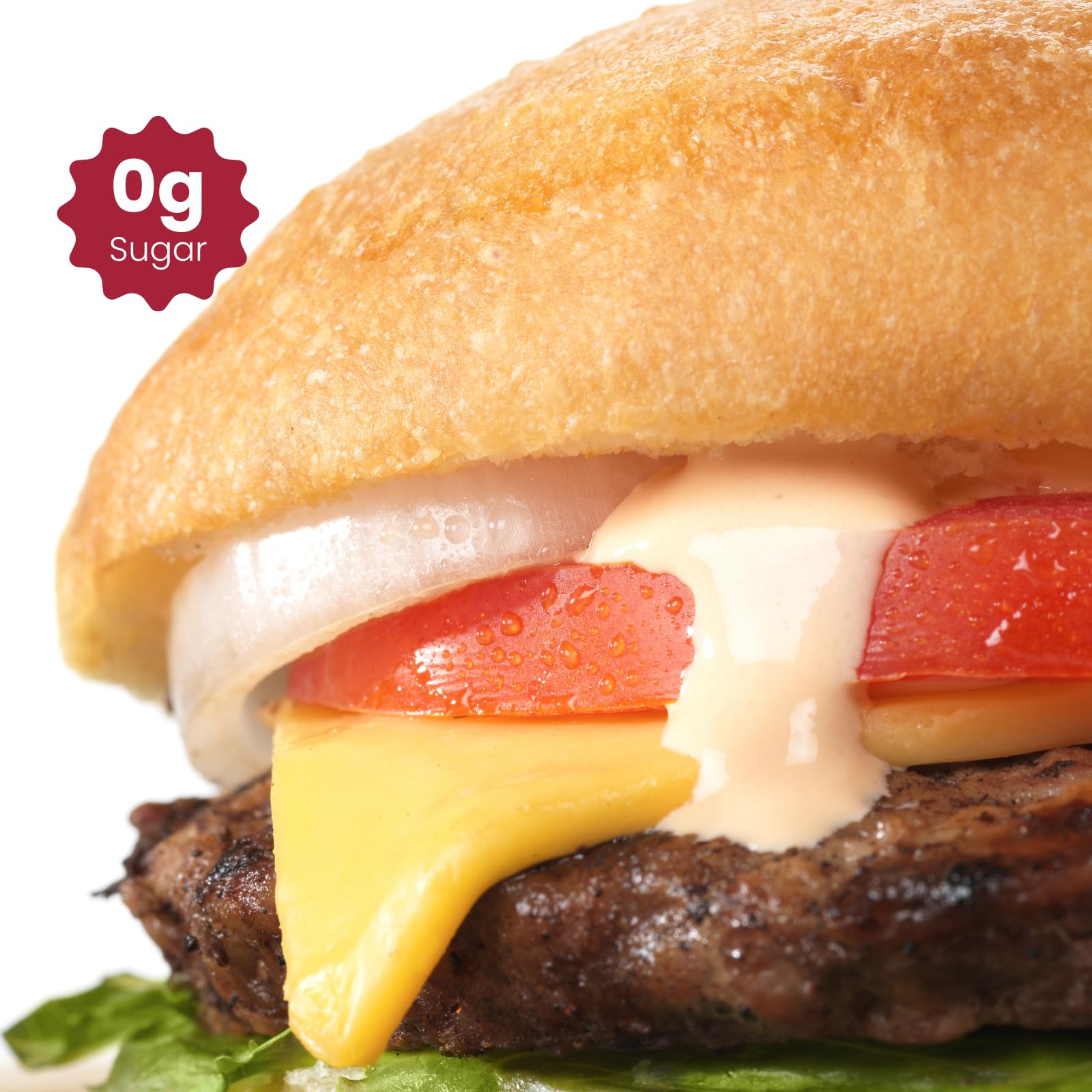 WiO SmartFoods™ Hamburger Buns, 16-Count Low-Carb, Fat-Free, Keto-Friendly, Fluffy & Delicious, All-Natural, Perfect for Burgers & Sandwiches, (2