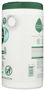 Seventh Generation Multi-Surface Wipes, Garden Mint Scented, 70 Count