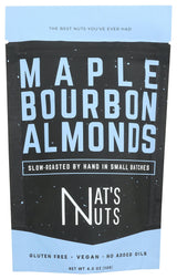 Nat's Nuts, Almonds Maple Bourbon, 4 Ounce