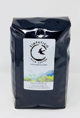 Simpatico Low Acid Coffee - Regular - Organic Medium - Ground (2 pound bag)