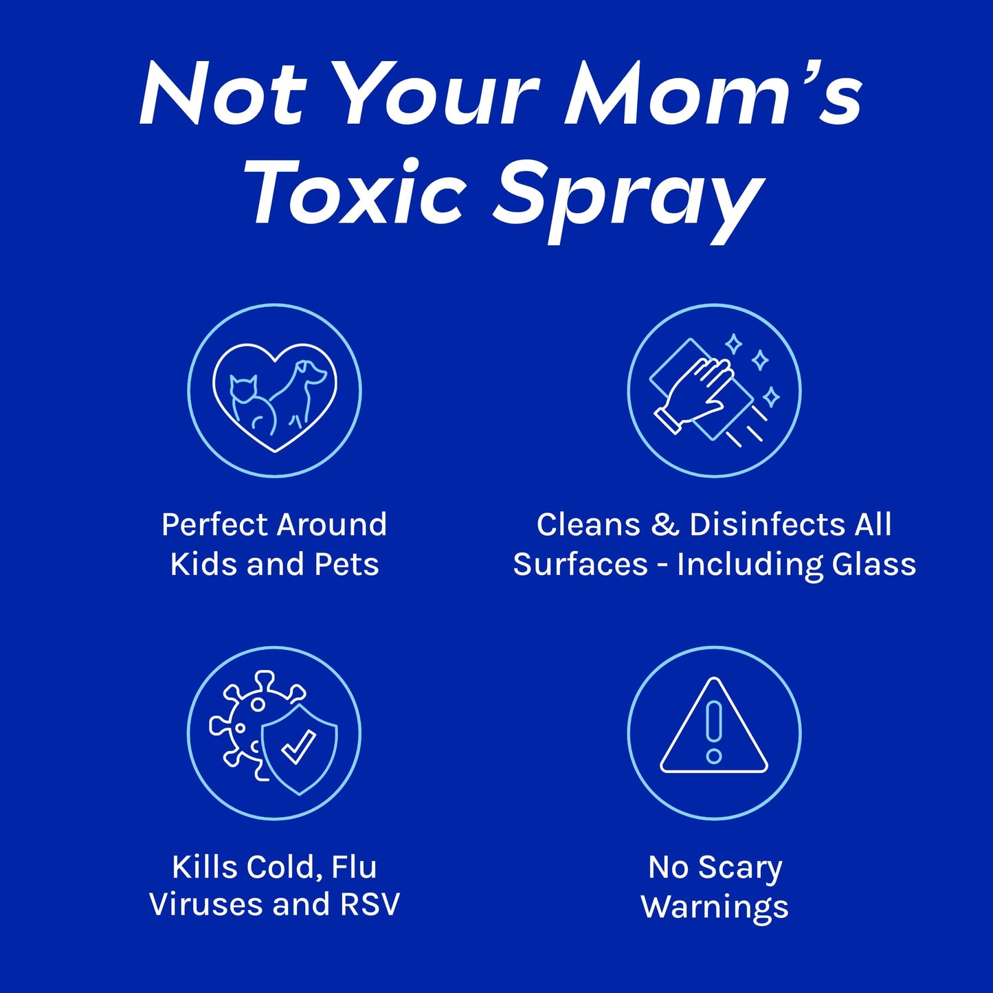 CleanBoss Botanical Disinfectant - Multi-Surface Cleaner - 128 oz - Kills 99.9% of Germs + Cold & Flu Viruses - Fresh Thyme Scent - No Rinse on Food