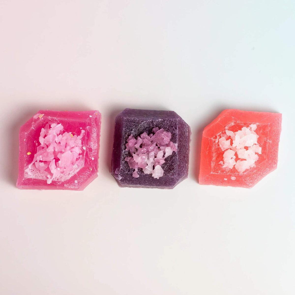 Silky Gem ® Signature Trio Collection Handcrafted Edible Jewelry, Vegan and Gluten-Free, Real Fruit, Assorted Flavors (Guava, Grape Vanilla, Black