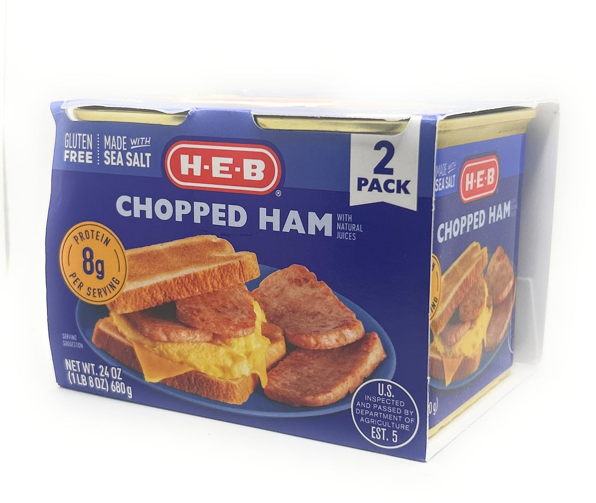HEB H?E?B Chopped Ham 2pk - 12oz