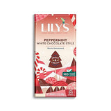 LILY'S White Chocolate Style Peppermint, 2.8 oz Bars, 4-Pack