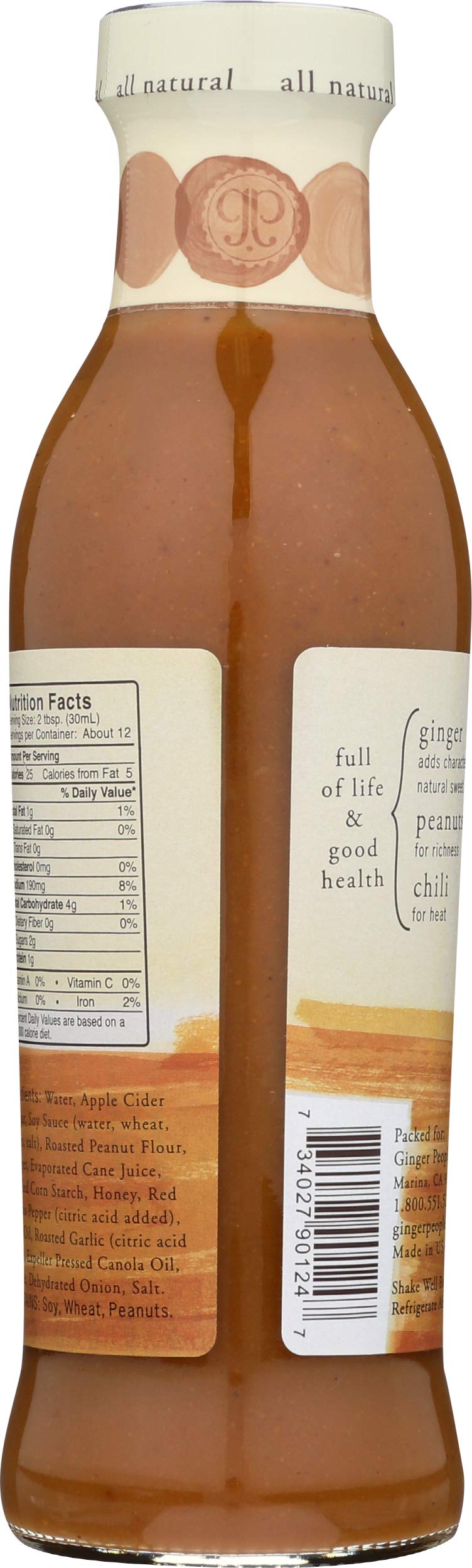 Sauce; Ginger Peanut