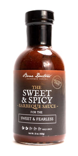 Bone Doctors' -Sweet & Spicy BBQ Sauce, 15oz - Award Winning Smokehouse Flavor - Gluten Free