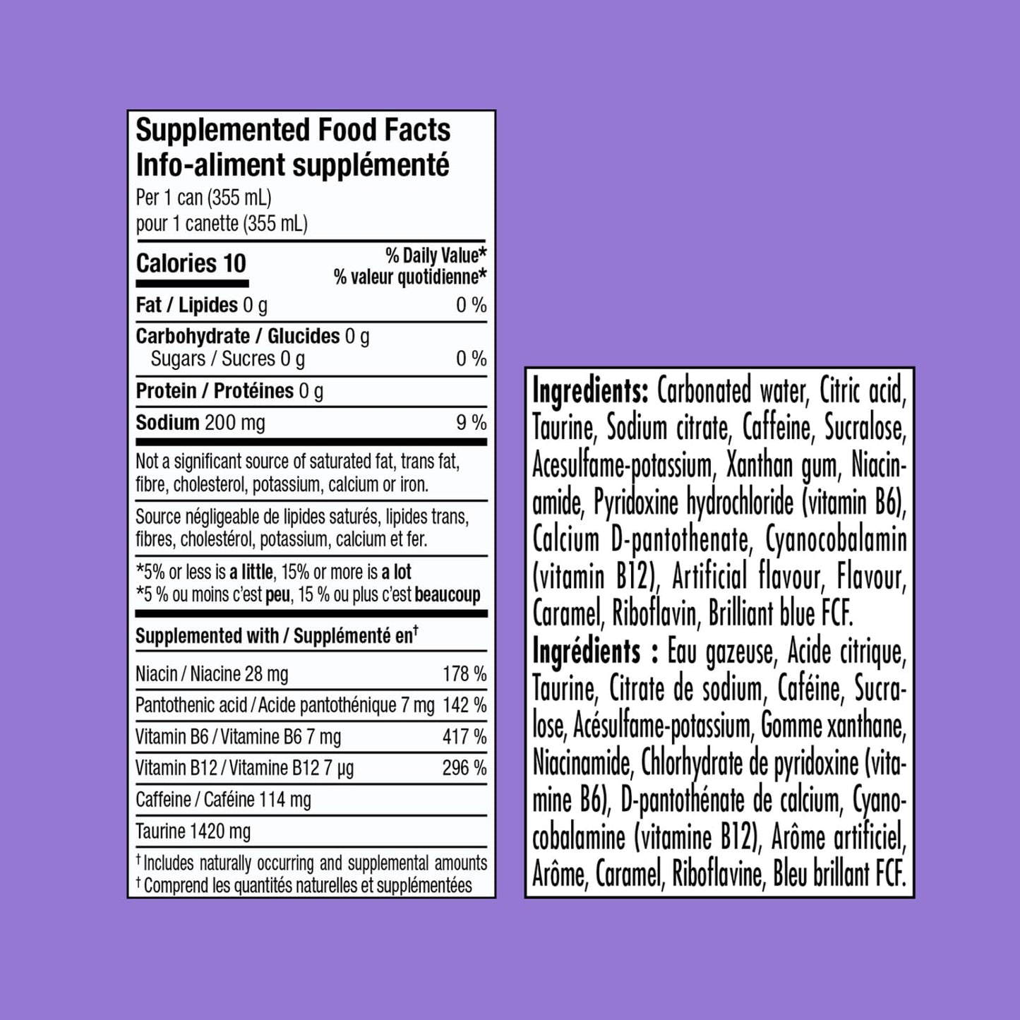 Red Bull Energy Drink, Sugar Free, Lilac Edition, Grapefruit & Blossom Flavor, 12 fl oz Cans, 24 Pack