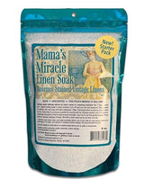 Mama's Miracle Linen Soak NEW! Starter Pack (8 oz), Gentle Stain Remover for Vintage and Antique Fabrics Makes 12 gallons of Soaking Solution