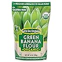 Let's Do Organic Green Banana Flour - Grain Flour Replacement, Resistant Starch, Versatile Starch, Gluten Free, Iron, Non-GMO Project Verified, USDA