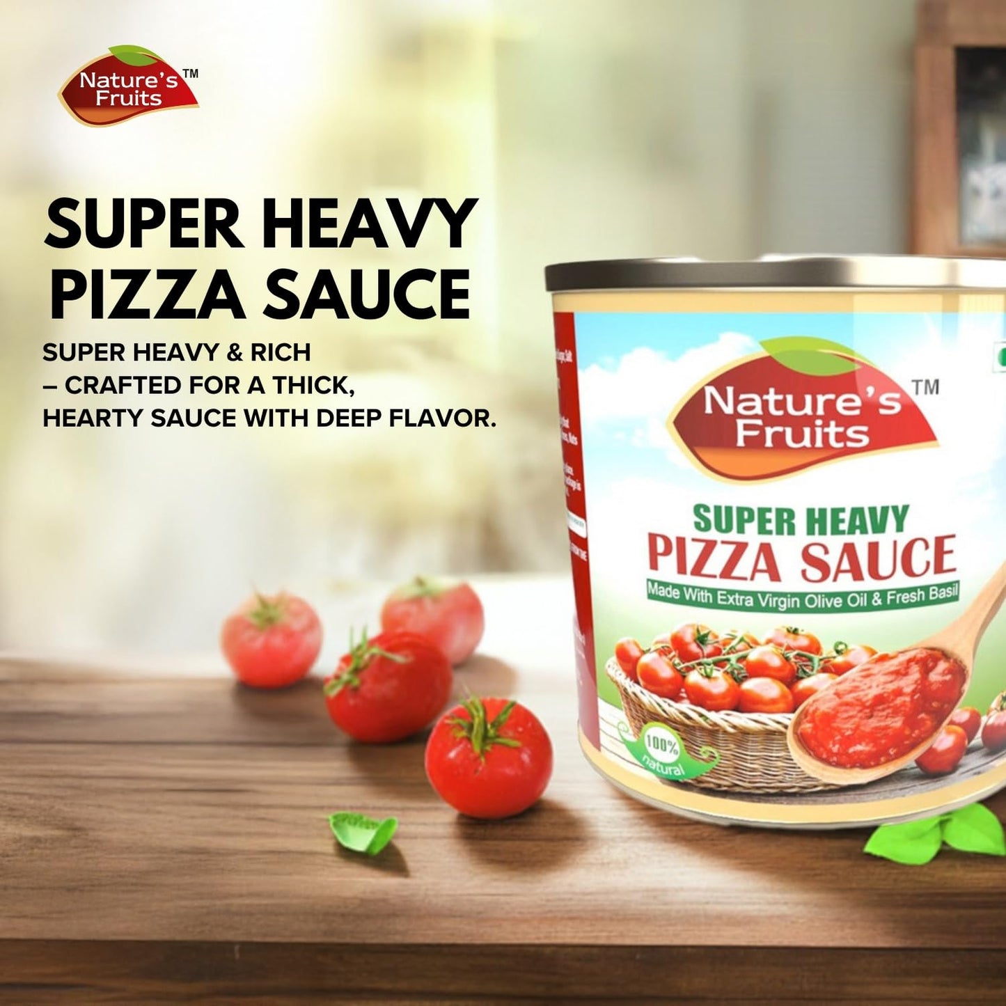 Fully Prepared Pizza Sauce 109.28 oz - Ready-to-Use - Ideal for Pizza Joints & Cafés - Thick, Rich & Flavorful - Saves Prep Time for Busy Kitchens