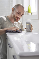 KOHLER K-23725-NA Cast Iron Cleaner, For Kitchen and Bathroom, 8 oz Bottle, Non-abrasive Cream-based Cleaner