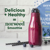 Wild Blueberry Powder Organic 5 Ounce Bag USDA Certified & Lab Tested - Freeze Dried Blueberries No Added Sugar, Additives, or Fillers - Antioxidant