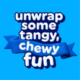 Airheads Full-Size Candy Bars, Taffy Candy Pack, Individually Wrapped Bulk Candy, Blue Raspberry Flavor Artificially Flavored, 36 Count Box