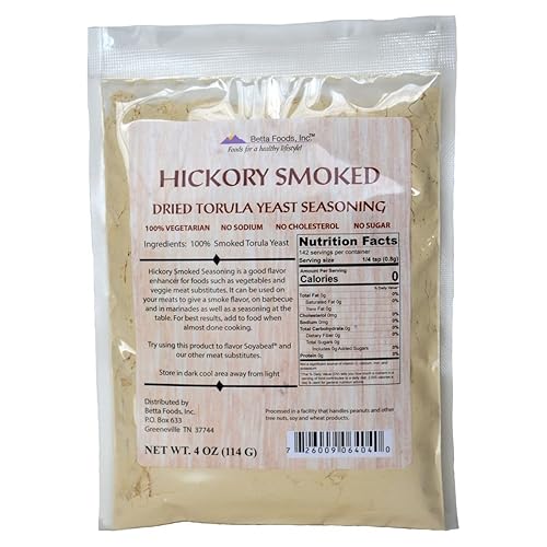 Hickory Smoked Dried Torula Yeast Seasoning (4 ounce)