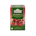Ahmad Tea Foil-Enveloped Teabags Green Tea, Raspberry & Pomegranate, 20Count (Pack Of 6)