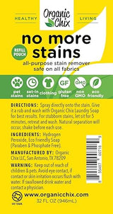 No More Stains, Natural Stain Fighter, Non-toxic 32 ounce refill pouch