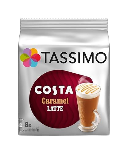 Tassimo Costa Caramel Latte X Pack Of 3 (24 Servings)