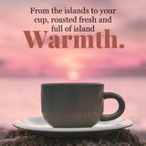 Hawaiian Isles Coffee Hazelnut Flavored, Light Roast Ground Coffee, Roasted with Aloha - 8 Ounce Bag