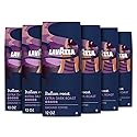 Lavazza Italian Roast Ground Coffee 6 Bags of 12oz, Dark Roast, Strong and Bold Taste, Intensity 5/5, 100% Arabica, Ideal for Drip Brewers, (Pack