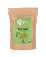 Yupik Organic Moringa Leaf Powder 1 lb (16 oz), USDA Certified, Non-GMO, Vegan, Gluten-Free, Kosher, Nutrient-Rich Superfood for Baking, Cooking
