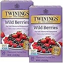 Twinings Wild Berries Tea - Naturally Caffeine-Free Herbal Infusion Bursting with Fresh and Uplifting Berry Flavours, Individually Wrapped Tea Bags