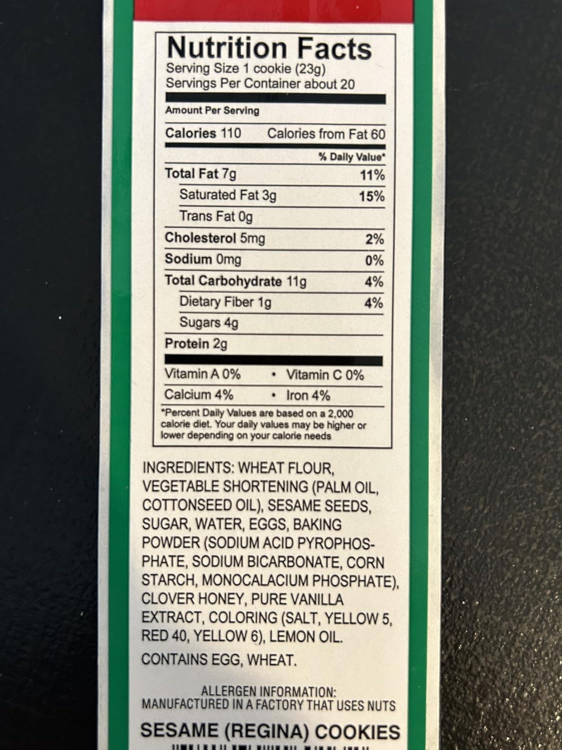 San Paolo Cookies - Sesame (Regina) Cookies and Fancy Italian Mix - 16oz - 2 Packs