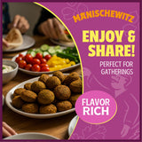 Manischewitz Mediterranean Falafel Ball Mix, 6.4oz (6 Pack) | All Natural | Sugar Free | Good Source of Protein | Wholesome & Nutritious