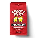 Roasty Buds XXXtra Spicy Carolina Reaper Coffee | Premium Arabica Whole Beans, The Original Spicy Coffee (12 oz) | Gluten-Free, No