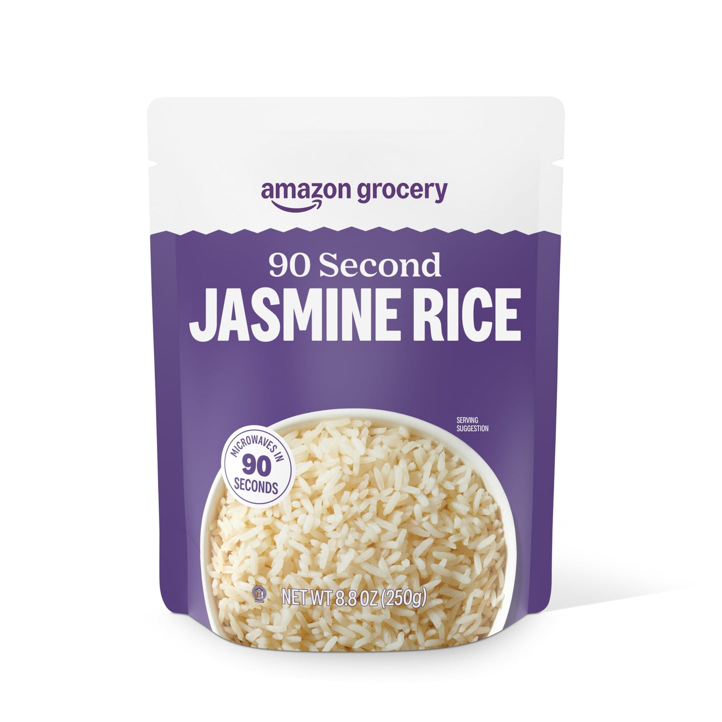 Amazon Grocery, 90 Second Jasmine Rice, 8.8 Oz