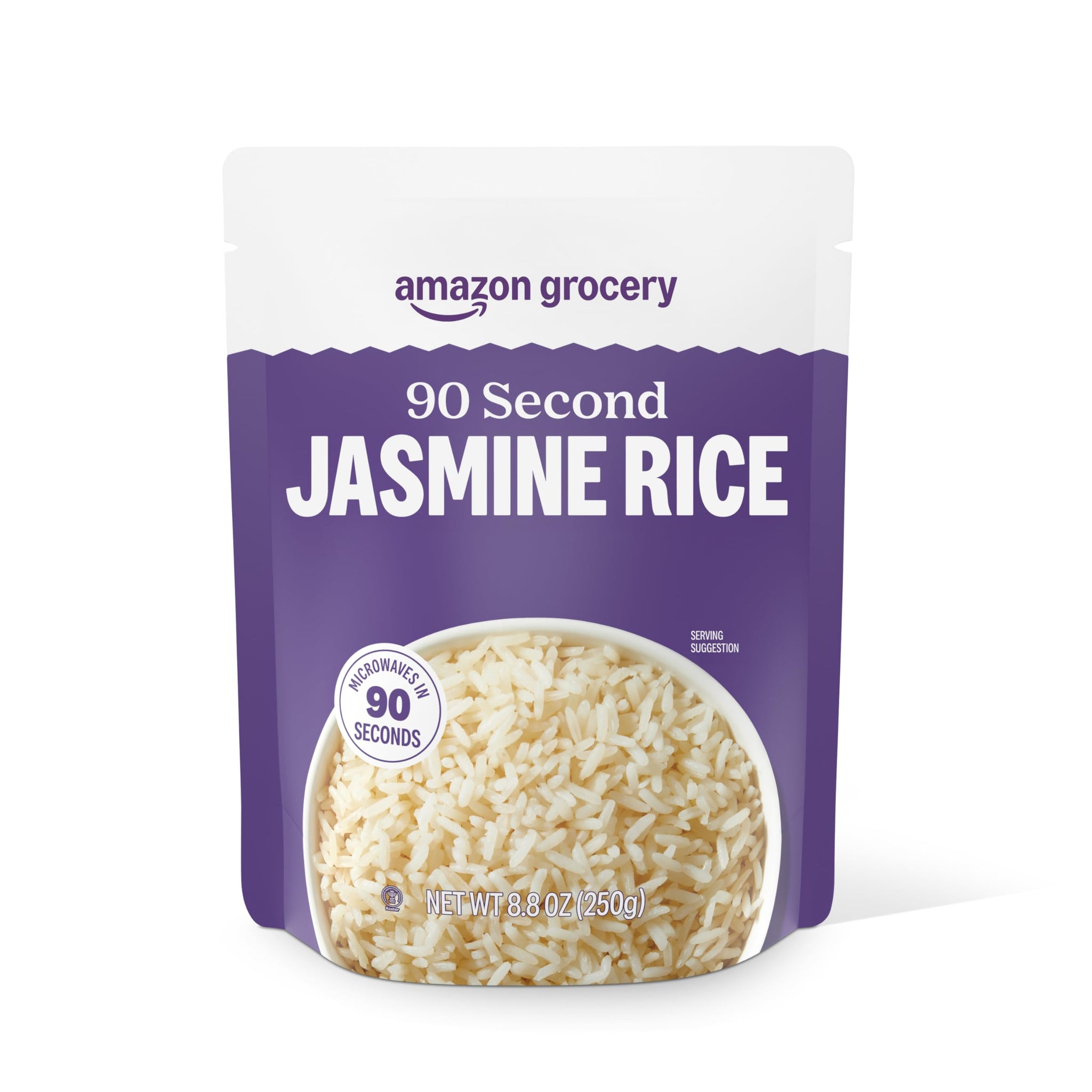Amazon Grocery, 90 Second Jasmine Rice, 8.8 Oz