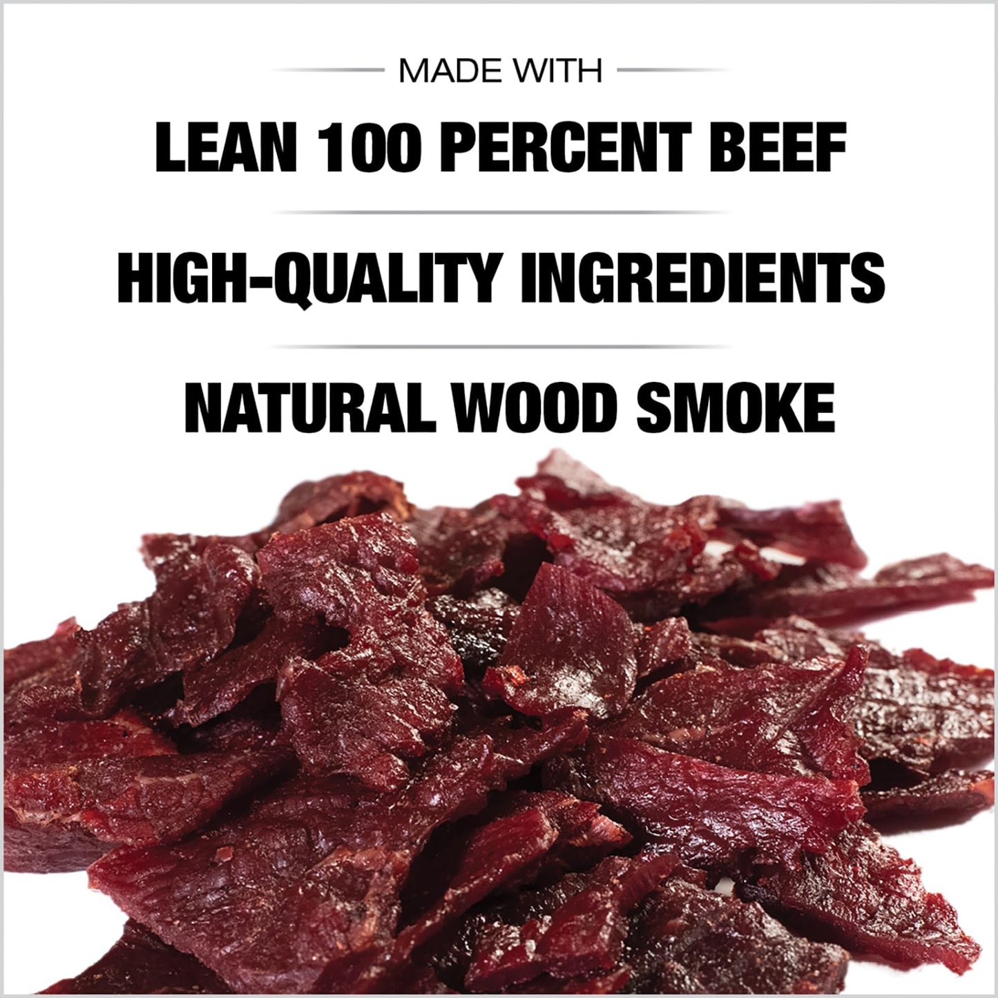 Old Trapper Beef Jerky, Old-Fashioned 8 Ounce Bag, Tender Meat Snacks for Lunches or Between Meals, 11 Grams of Protein, Zero Grams of Fat, and 70