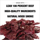 Old Trapper Beef Jerky, Old-Fashioned 8 Ounce Bag, Tender Meat Snacks for Lunches or Between Meals, 11 Grams of Protein, Zero Grams of Fat, and 70