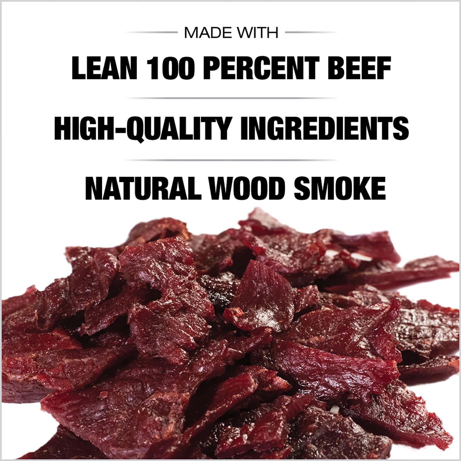Old Trapper Beef Jerky, Old-Fashioned 8 Ounce Bag, Tender Meat Snacks for Lunches or Between Meals, 11 Grams of Protein, Zero Grams of Fat, and 70