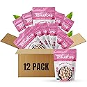 AshaPops Himalayan Pink Salt Flavored Popped Water Lily Seeds, 0.5 oz (Pack of 12) - Gluten-Free, Vegan, Paleo, Nut-Free, Corn-Free, Soy-Free