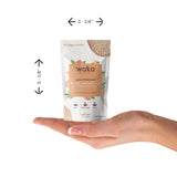 Waka Instant Tea - Black & Strawberry Green Tea Powder Sample Bundle - Unsweetened, No Sugar Added - 100% Tea Leaves - 4 x 0.45 oz Packs (Makes Up