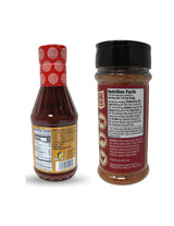 Bundle Buc-ee's One Original BBQ Sauce and One Texas Round Up BBQ Rub total 2