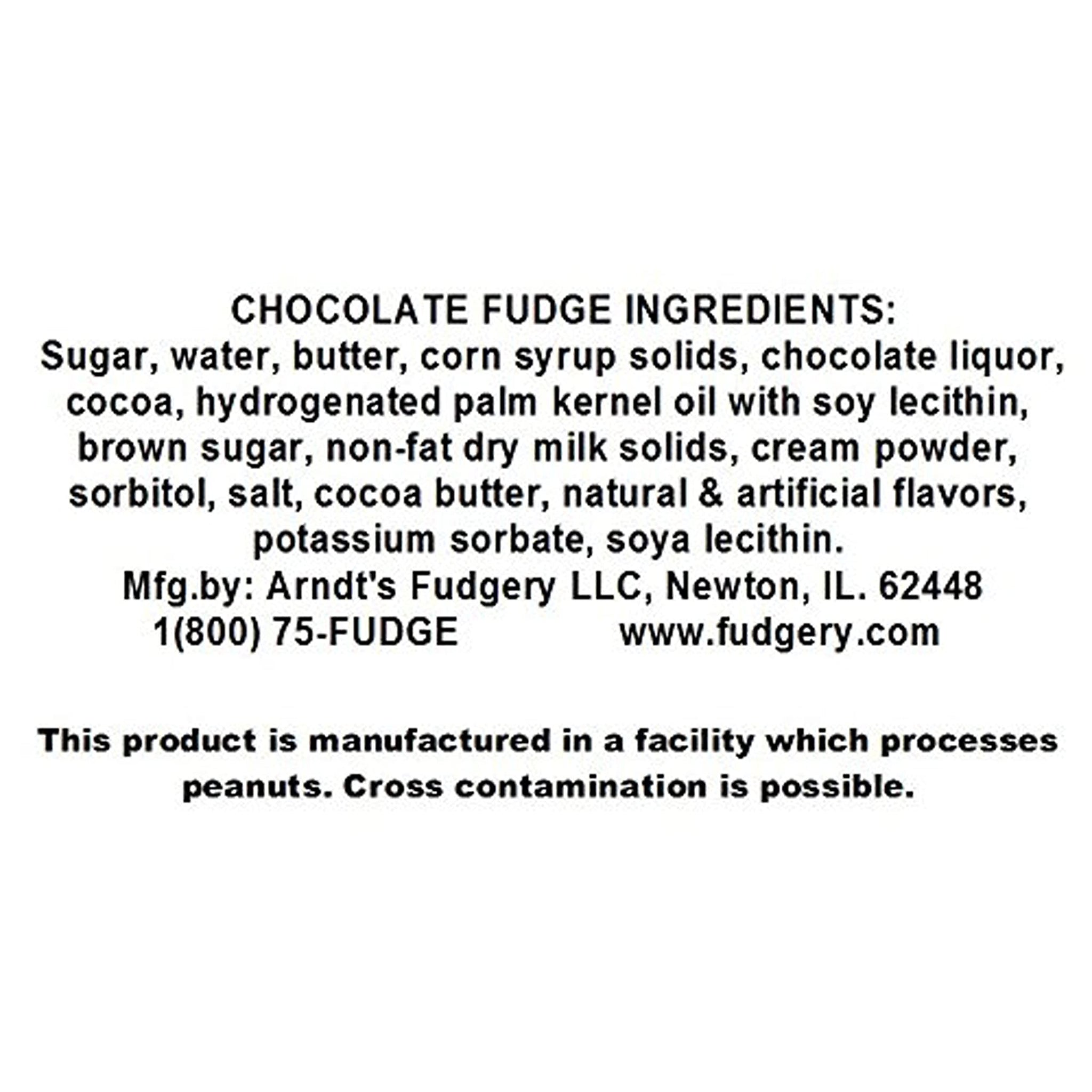 Home Made Creamy Chocolate/Peanut Butter Fudge - 24 OZ Gift Box