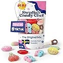 Swedish Candy Chef - Bubs Swedish Candy Mix - Sweet & Sour Gummies - Big Ovals, Skulls & More - 1/2 Pound Assorted Scandinavian Treats Imported from