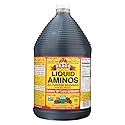 Bragg Liquid Aminos All-Purpose Seasoning - 128 fl oz - Gluten-Free Soy Sauce Alternative - Perfect for Stir-Fries and Cooking at Home (Pack of 4)