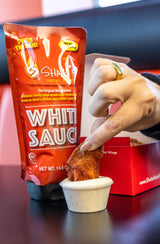 SHAH'S HALAL FOOD White Sauce | Mediterranean and Middle Eastern Flavor | No MSG | Gluten-Free | Halal Certified | Authentic Family Recipe | Pack of 1